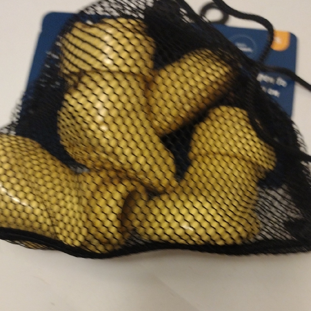 Gold Duck Bath Toy Set - Mesh Storage